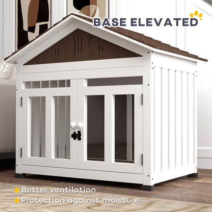 L Dog House Outdoor Indoor for Small